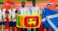 Gold Medal For Sri Lanka In Life Saving